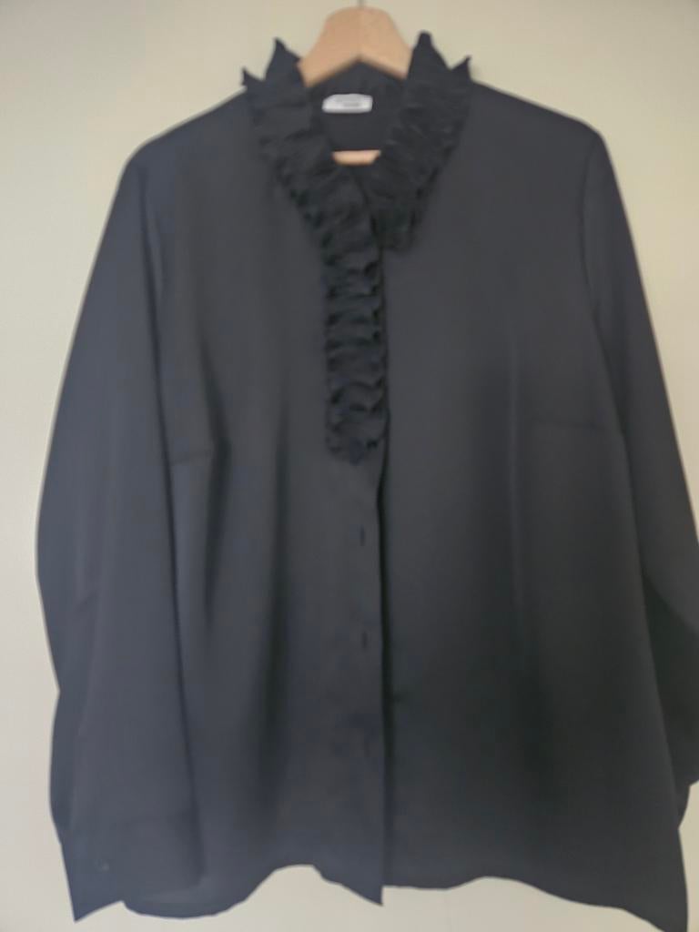 Sommermann blouse zwart, Kleding | Dames, Ophalen of Verzenden, Zo goed als nieuw, Maat 46/48 (XL) of groter, Blauw