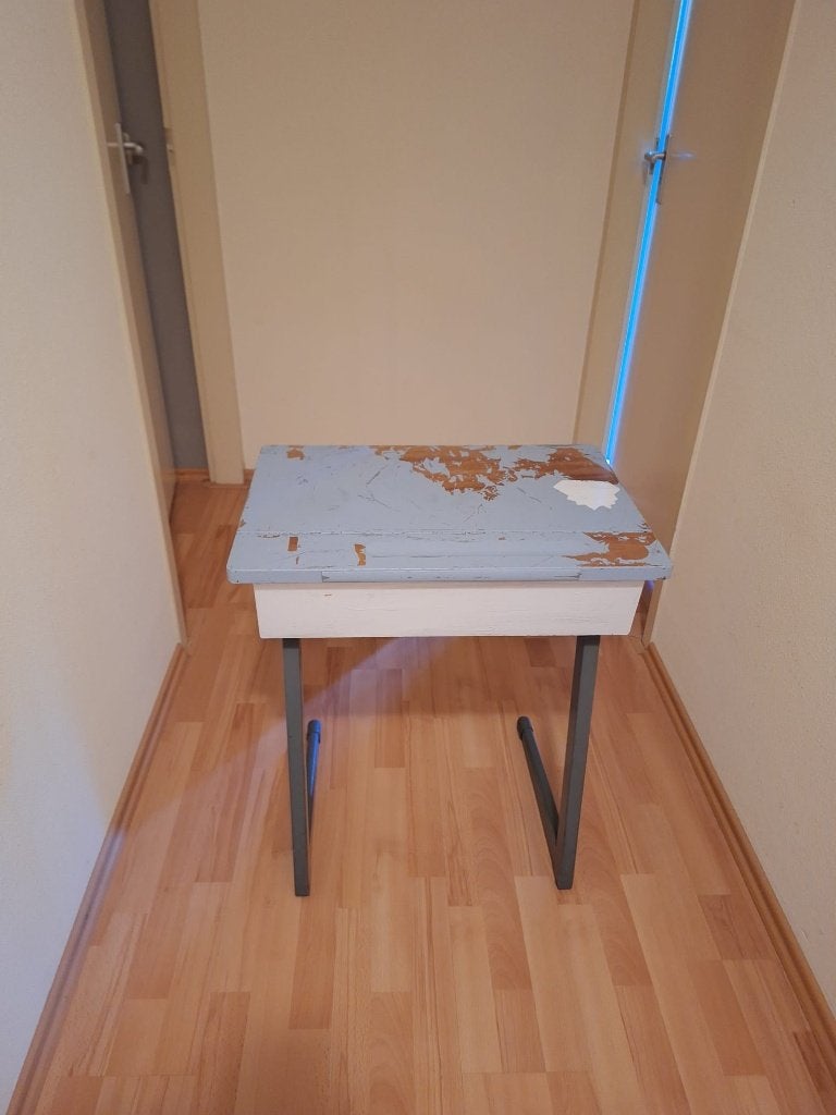 schooltafeltje, Huis en Inrichting, Bureaus, Ophalen, Opbergruimte, Gebruikt, 60 cm