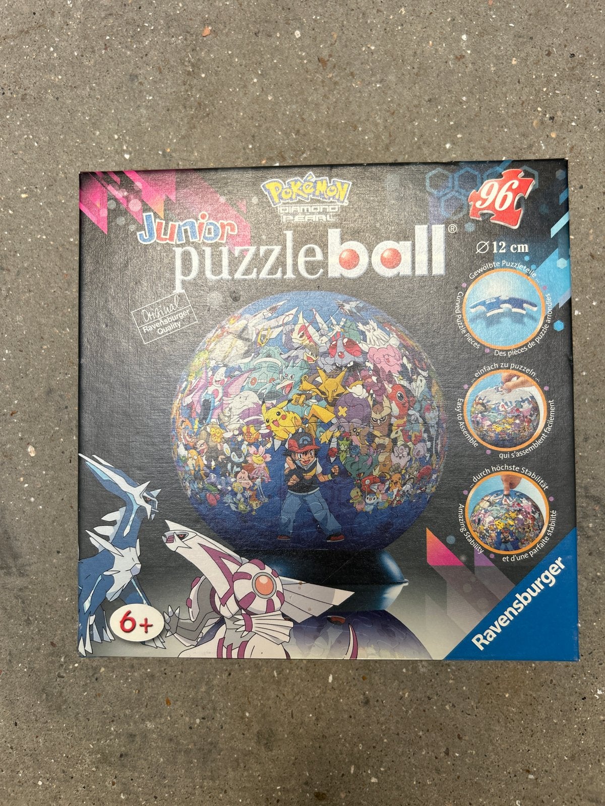 Ravensburger Pokémon Junior Puzzleball 96 stukjes, Ophalen of Verzenden, Meer dan 50 stukjes, Zo goed als nieuw, 6 jaar of ouder