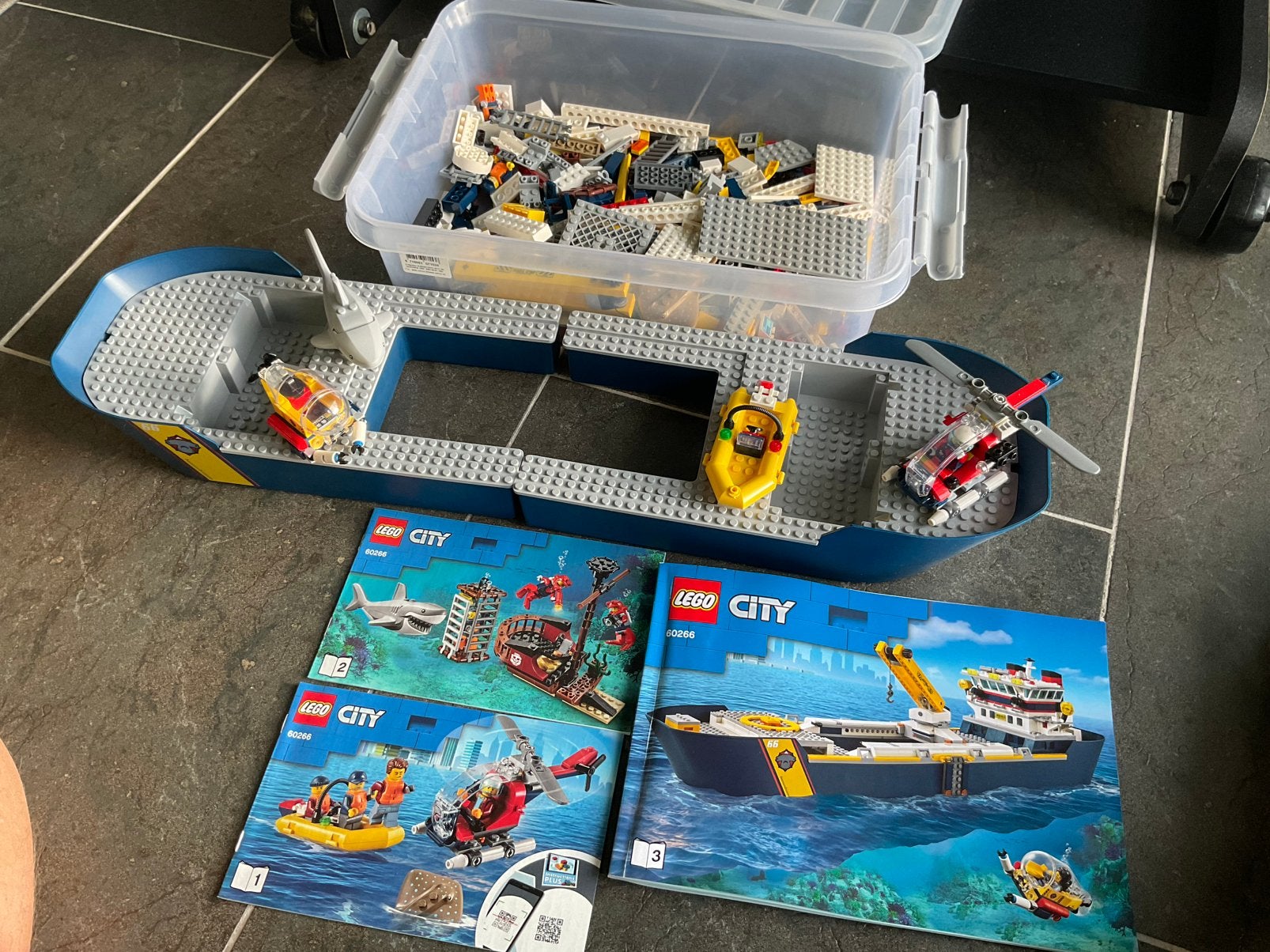 Lego onderzoeksschip-60266, Ophalen, Zo goed als nieuw