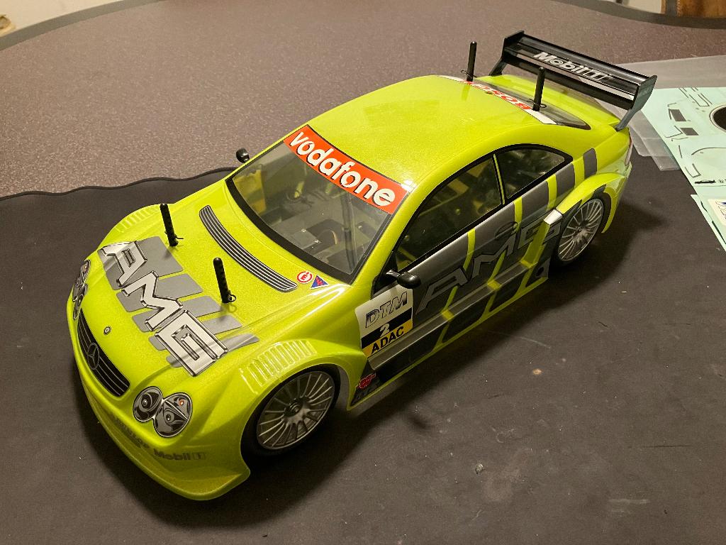 Tamiya TL-01 CLK-DTM 2002 AMG-Mercedes, Hobby en Vrije tijd, Modelbouw | Radiografisch | Auto's, Elektro, Gebruikt, Ophalen of Verzenden