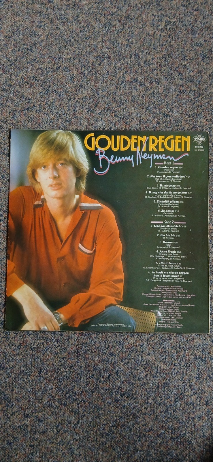 Benny Neyman - Gouden Regen LP (Pop, Levenslied), Ophalen, LP, Gebruikt, Pop