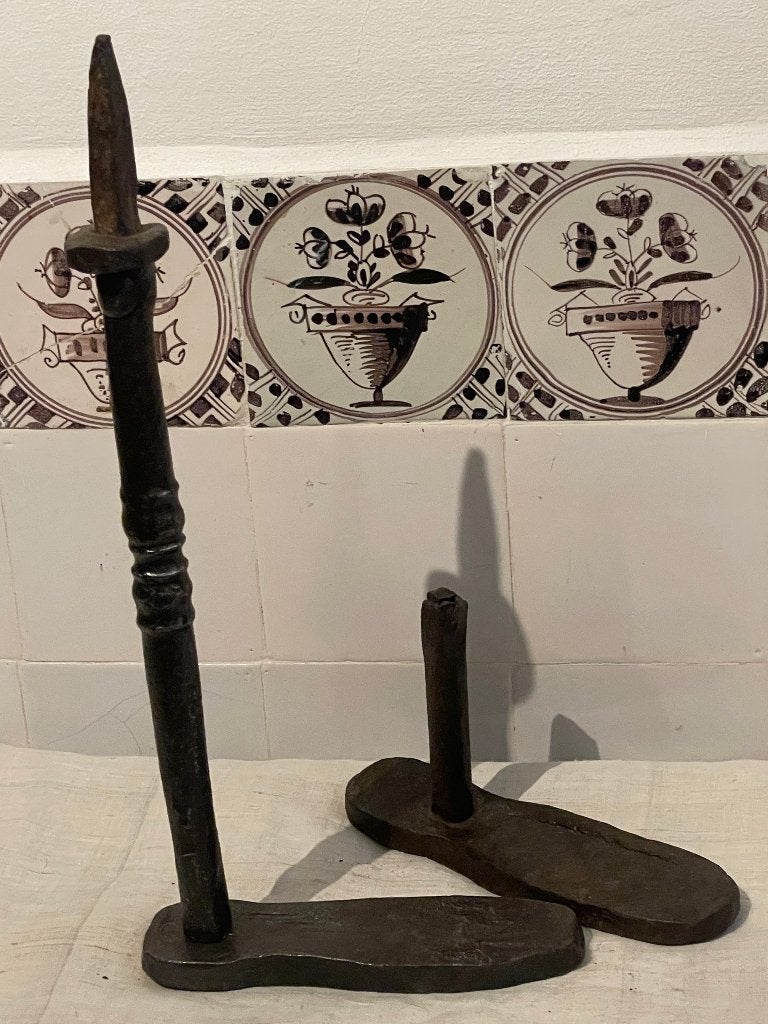 gesmeed gereedschap  schoenmaker leest  smeedijzer, Antiek en Kunst, Ophalen