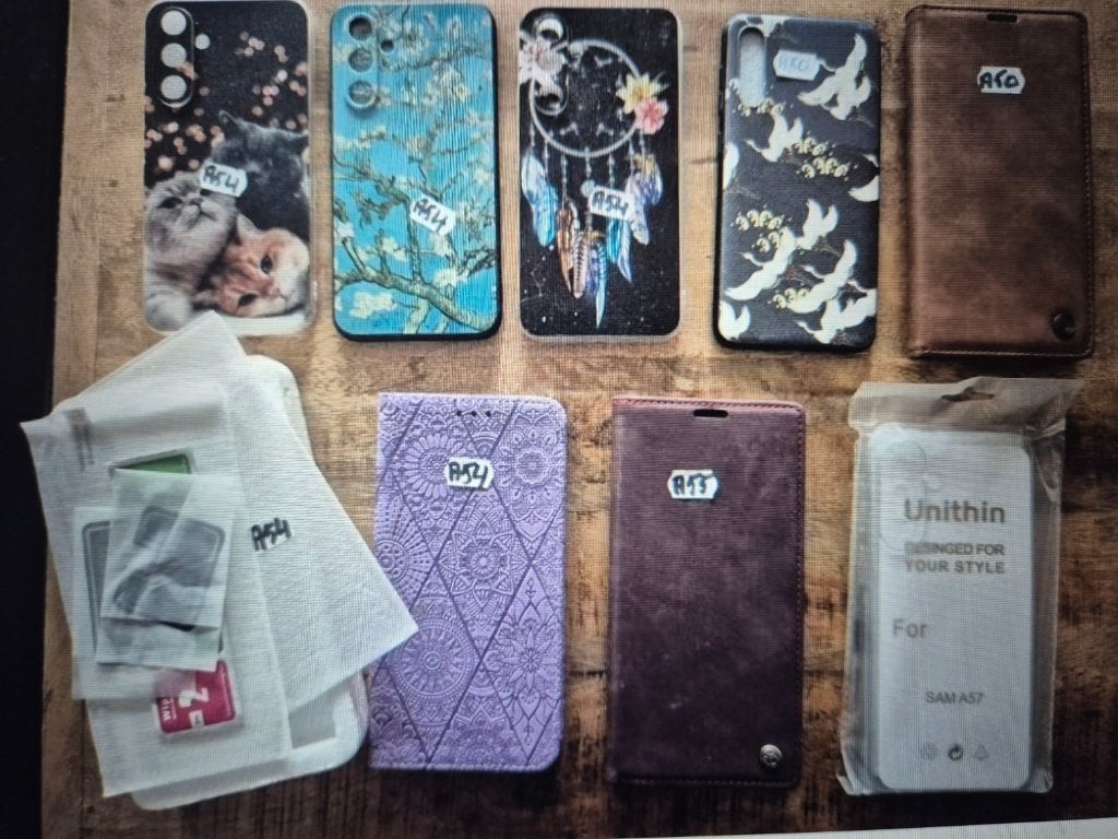 Samsung A57, A55 , A54 en A50 telefoonhoesjes, Telecommunicatie, Verzenden, Nieuw, Overige modellen, Hoesje of Tasje