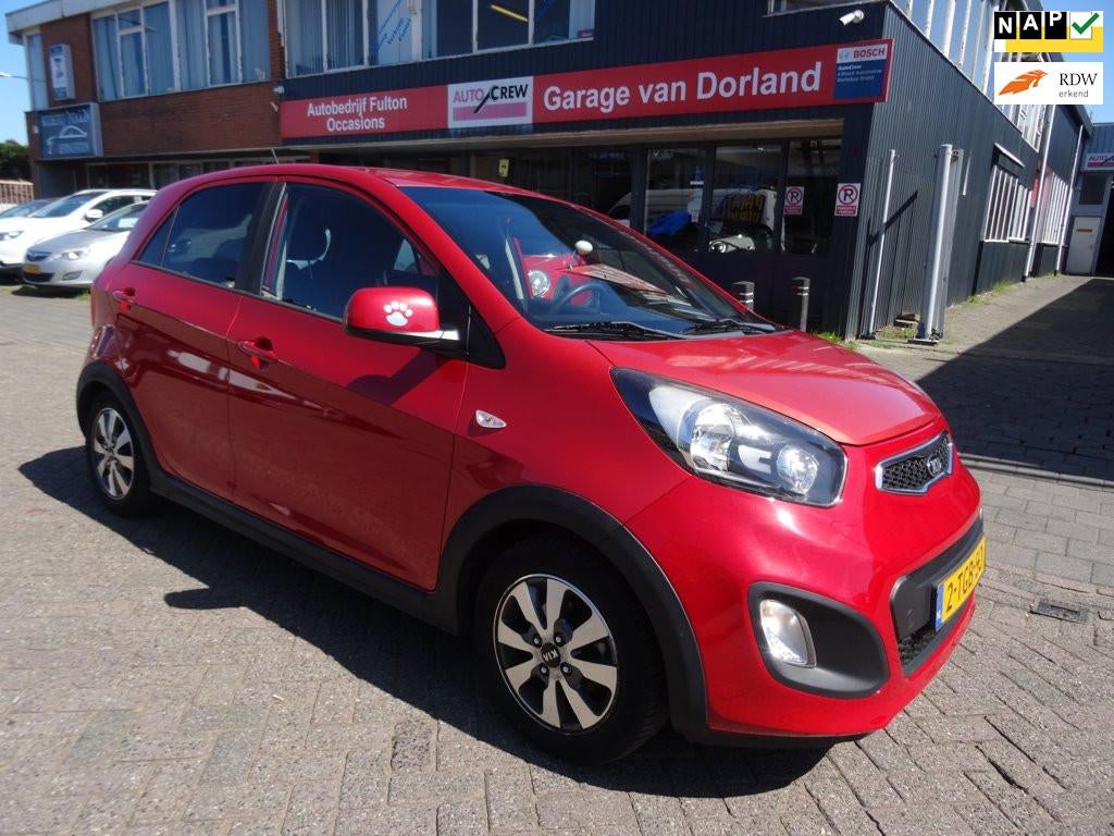 Kia Picanto 1.0 CVVT ISG R-Cross/Airco/LM Velgen/5drs, Voorwielaandrijving, Euro 5, Gebruikt, 400 kg