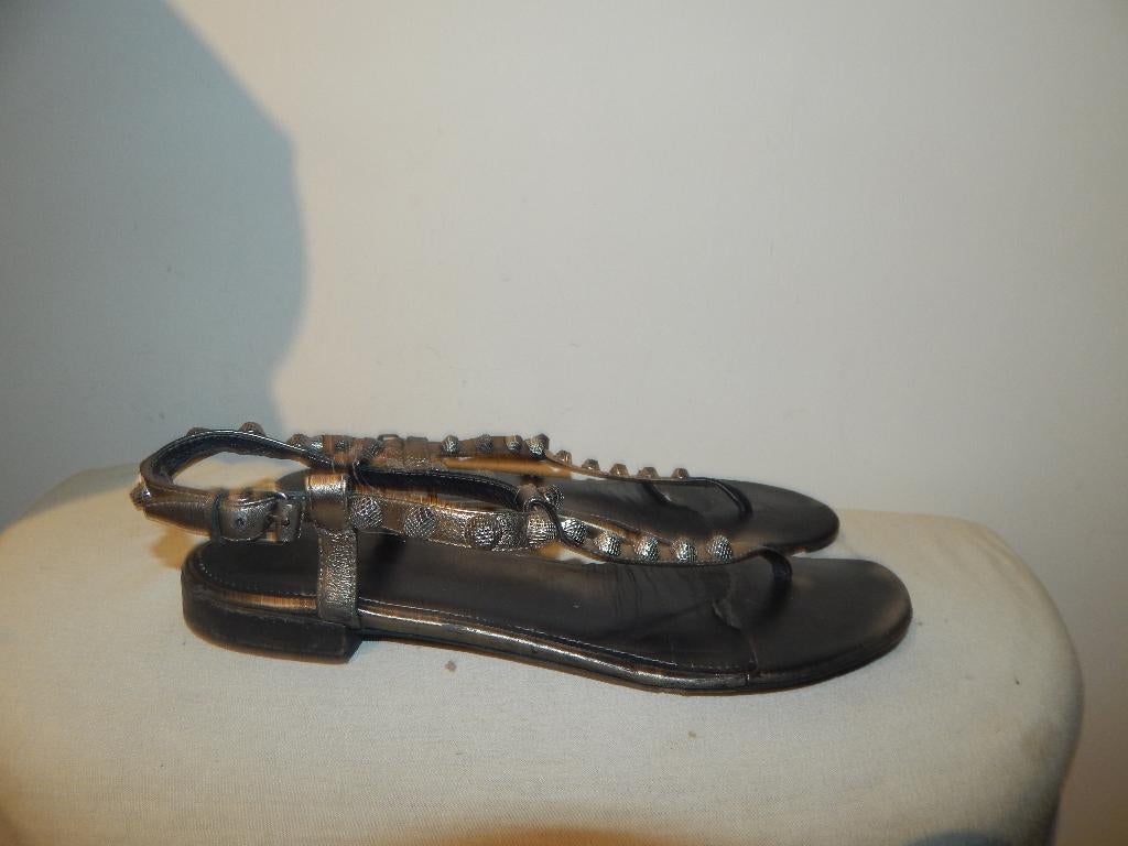 Balenciaga leren sandalen spikes bezet zomers 39.5