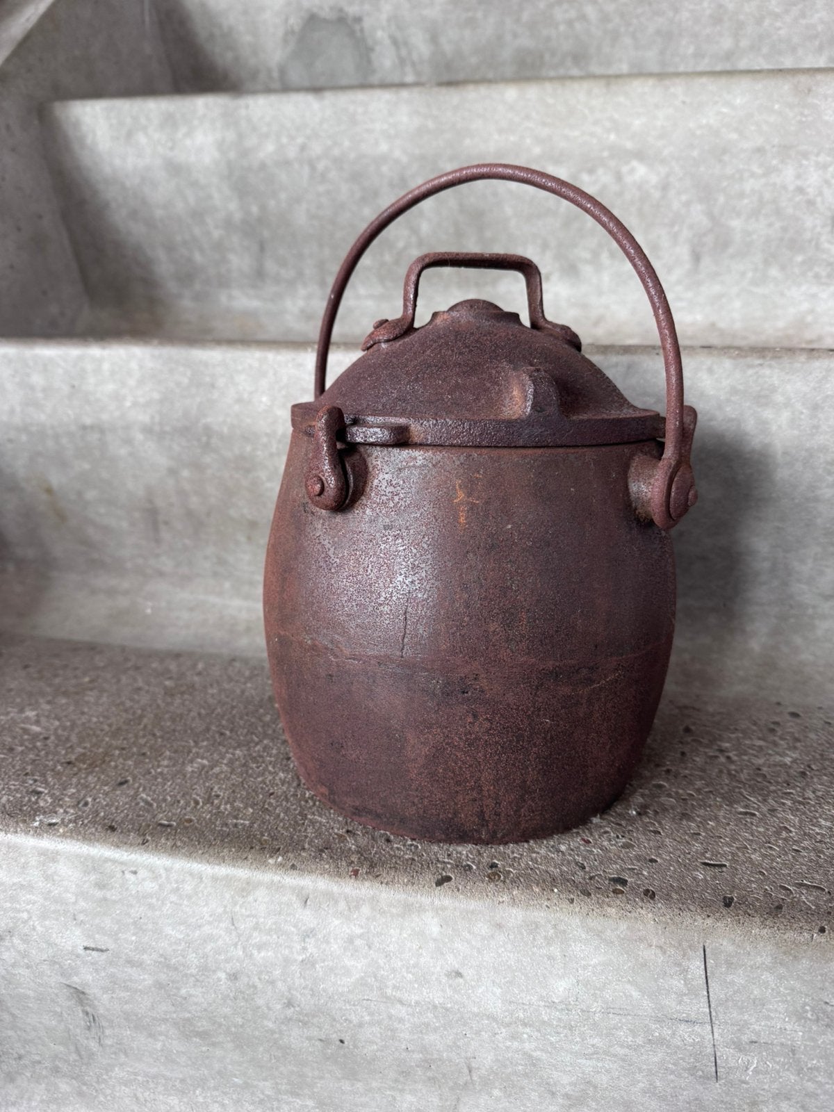 A Kenrick & Sons - gietijzeren kookpot / ketel, Ophalen of Verzenden