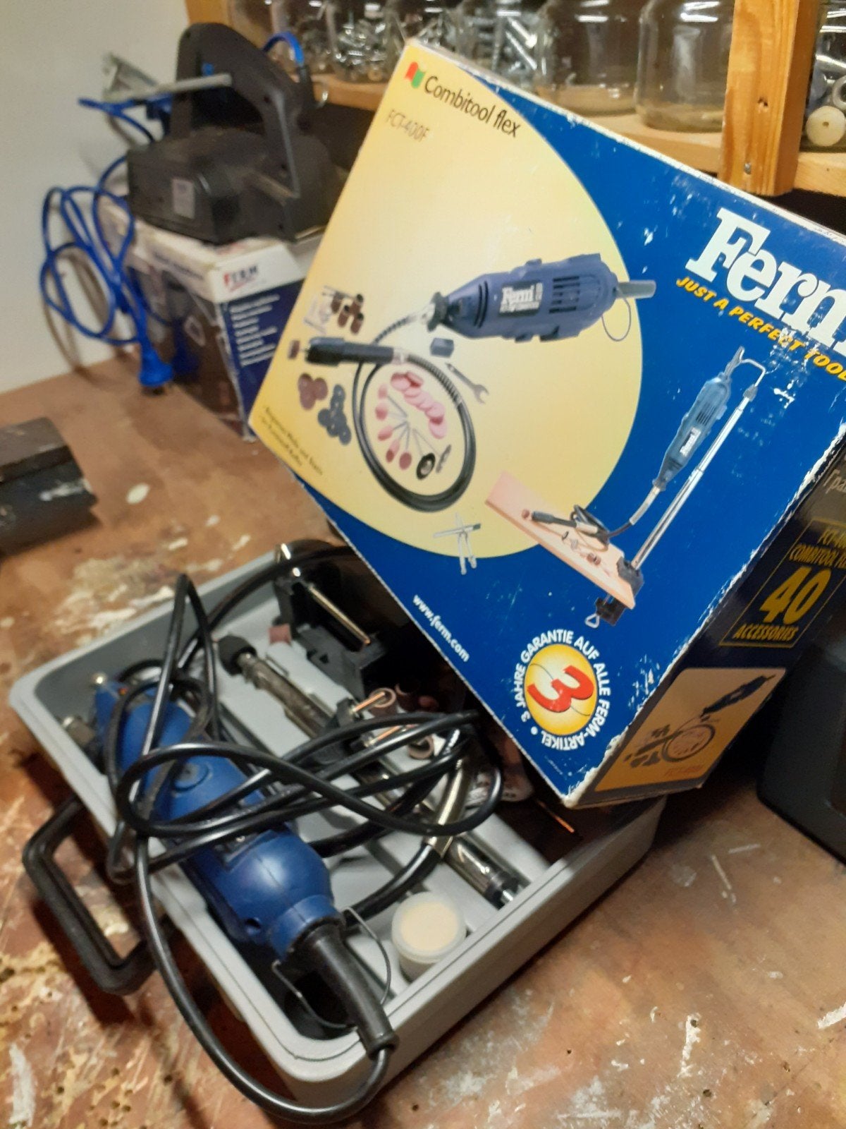 multitool als nieuw, Doe-het-zelf en Verbouw, Gereedschap | Handgereedschap, Ophalen, Zo goed als nieuw