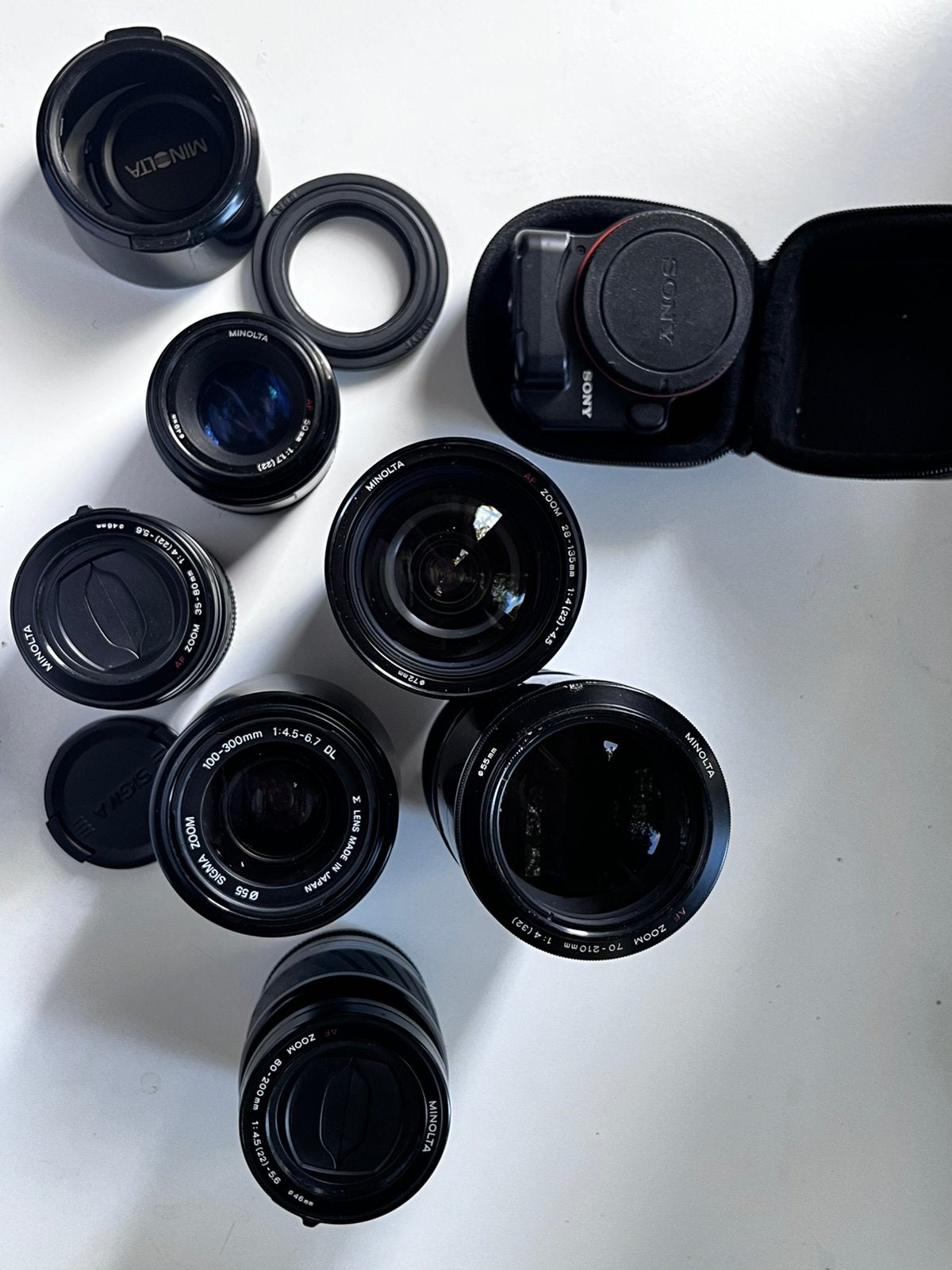 Minolta A-Mount/ Sigma A- mount for Sony E, Zo goed als nieuw, Telelens, Ophalen of Verzenden, Minolta