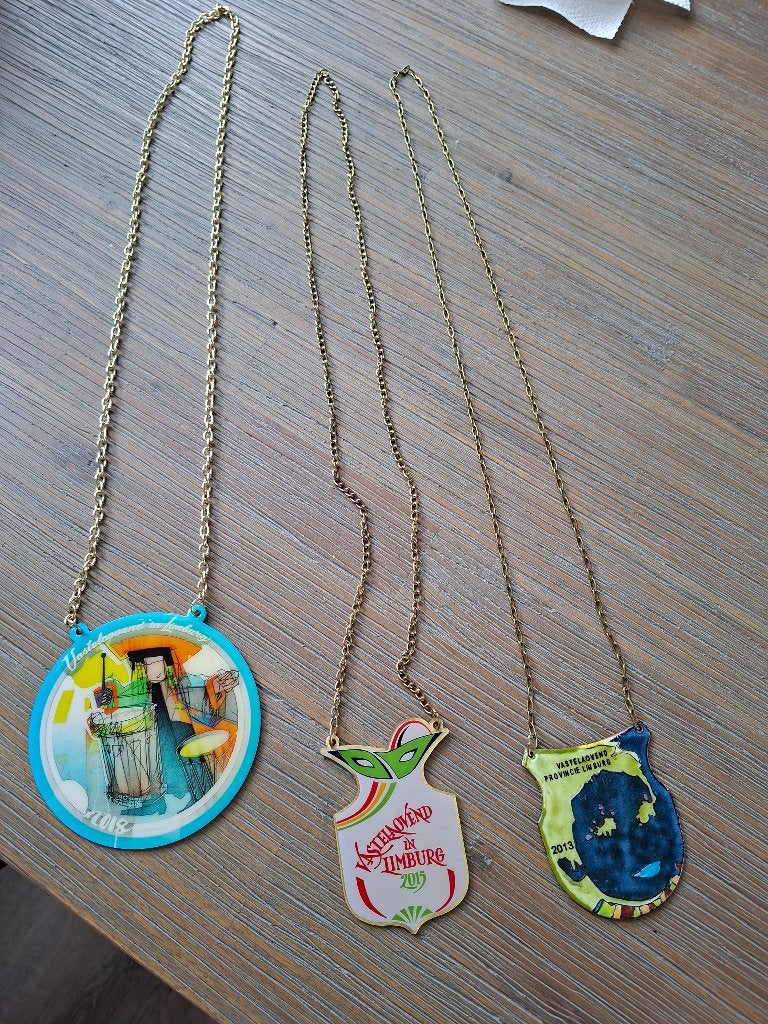 Vastelaovend medaille., Ophalen, Zo goed als nieuw, Carnaval
