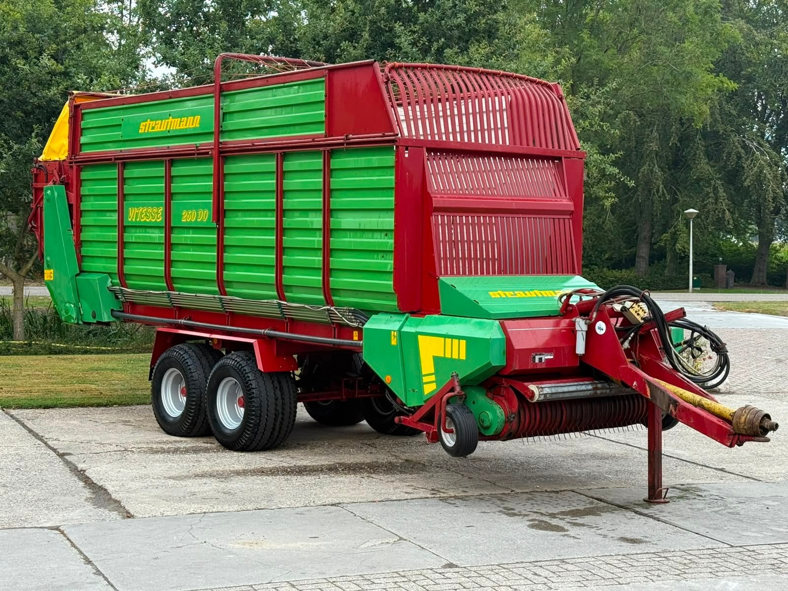 Strautmann Super vitesse 260 DO Dosseerwalsen Opraapwagen La, Overige, Oogstmachine