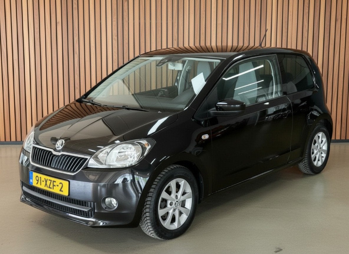 Skoda Citigo 1.0 Greentech Ambition | Navi | Stoelverw. | Ai, Auto's, Voorwielaandrijving, Euro 5, Gebruikt, 840 kg
