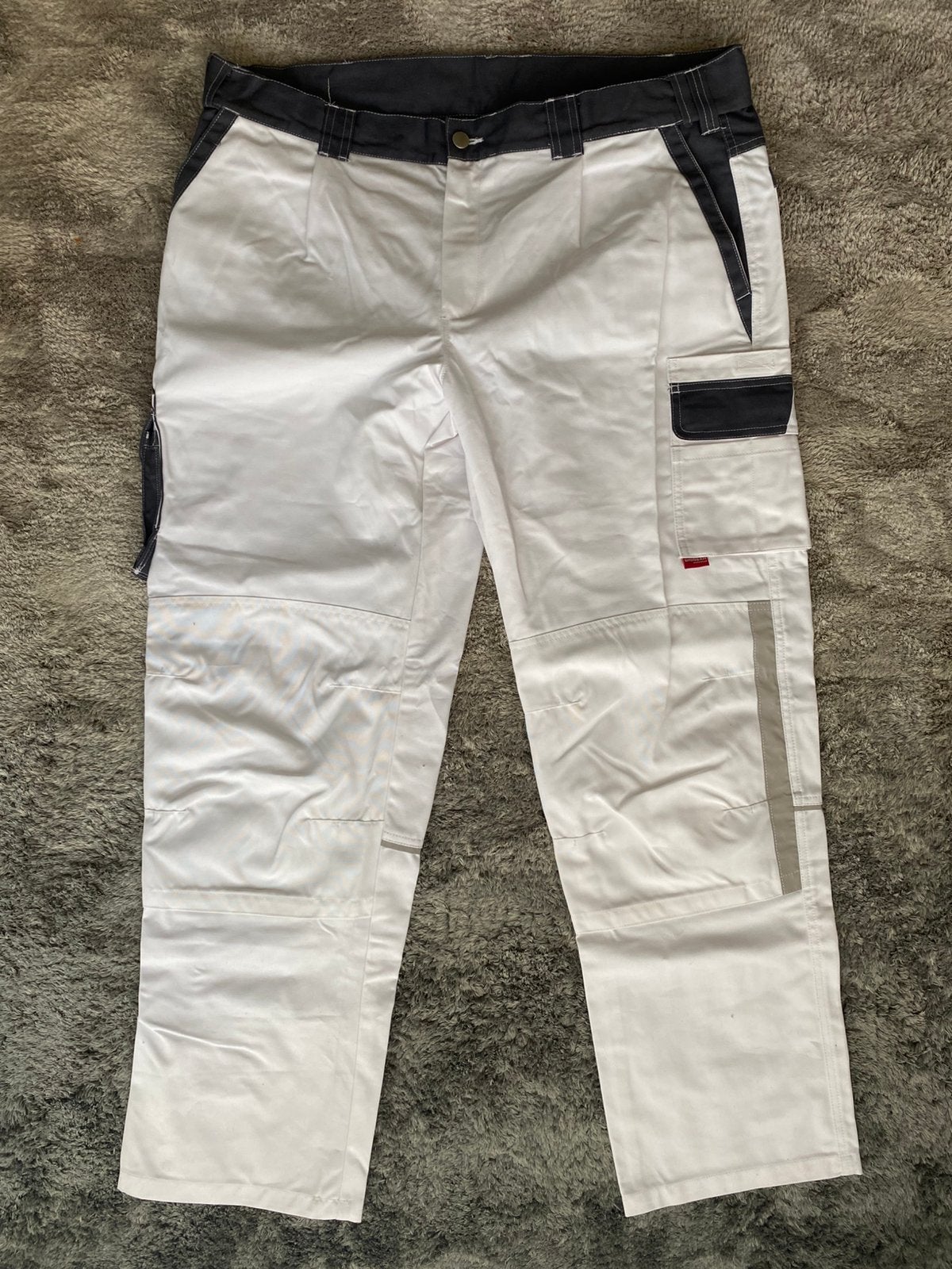 Werkbroek voor mannen maat L/XL, Ophalen of Verzenden, Nieuw, Maat 52/54 (L), Wit