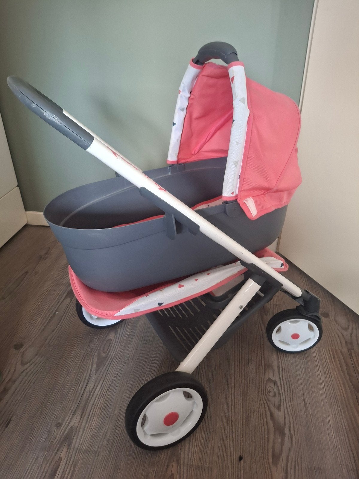 poppen wagen 2 in 1, Ophalen, Gebruikt, Babypop
