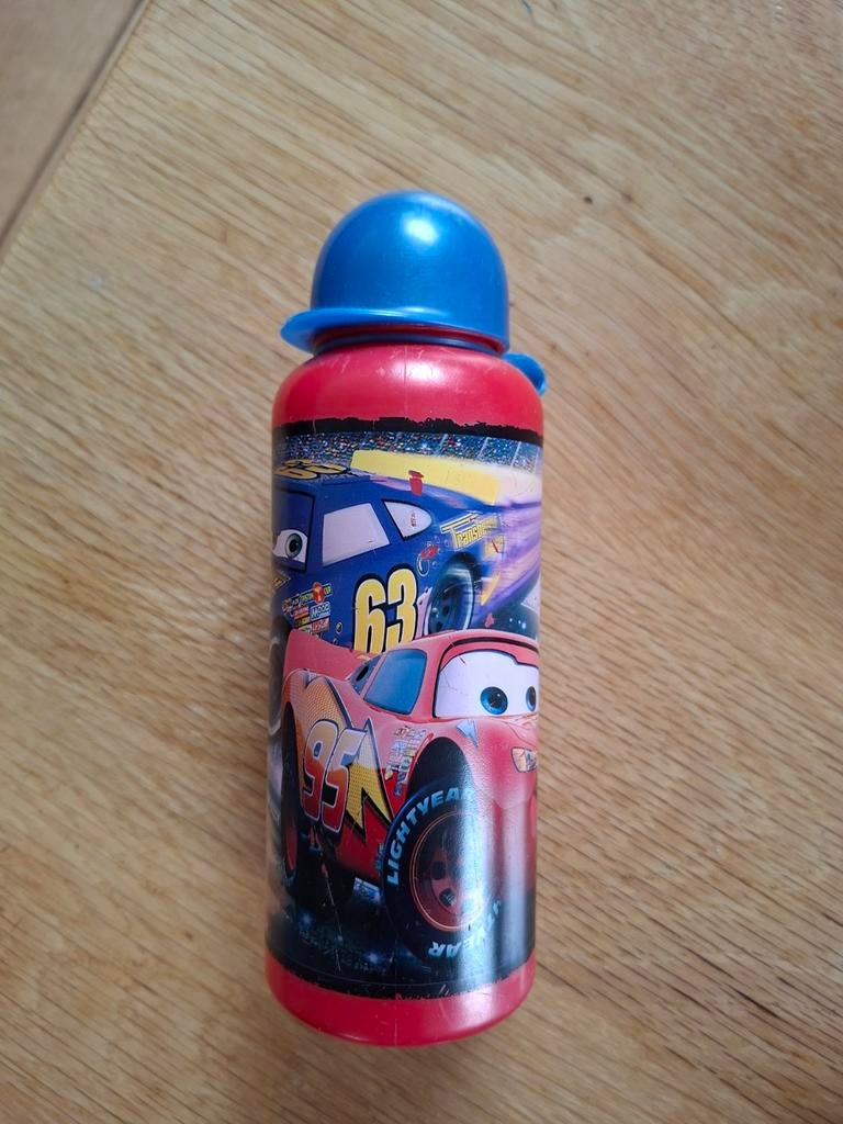 Cars drinkfles - Lightning McQueen en vrienden, Ophalen of Verzenden, Gebruikt