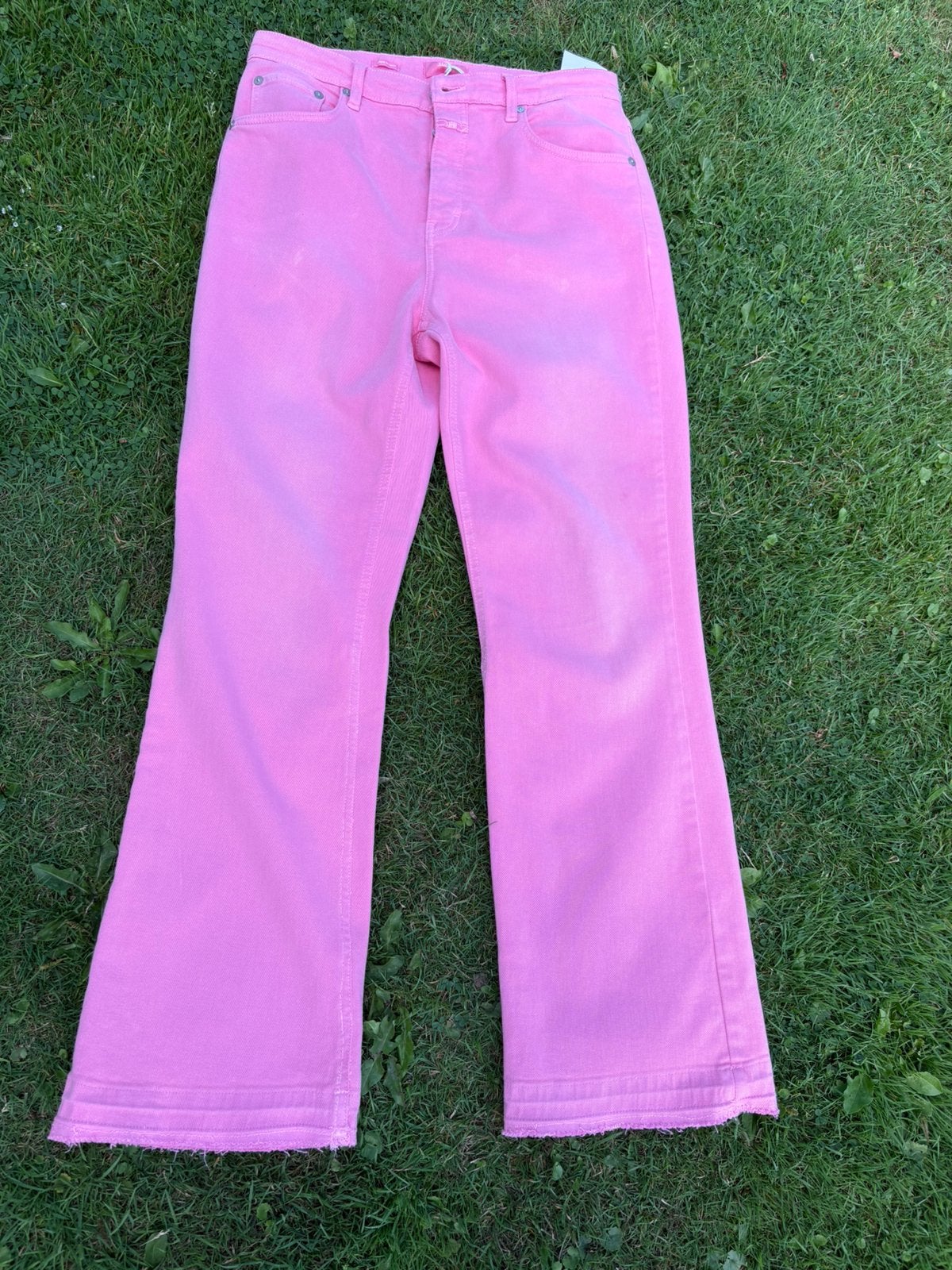 Closed broek mt 30 (38), Kleding | Dames, Maat 38/40 (M), Verzenden, Nieuw, Roze