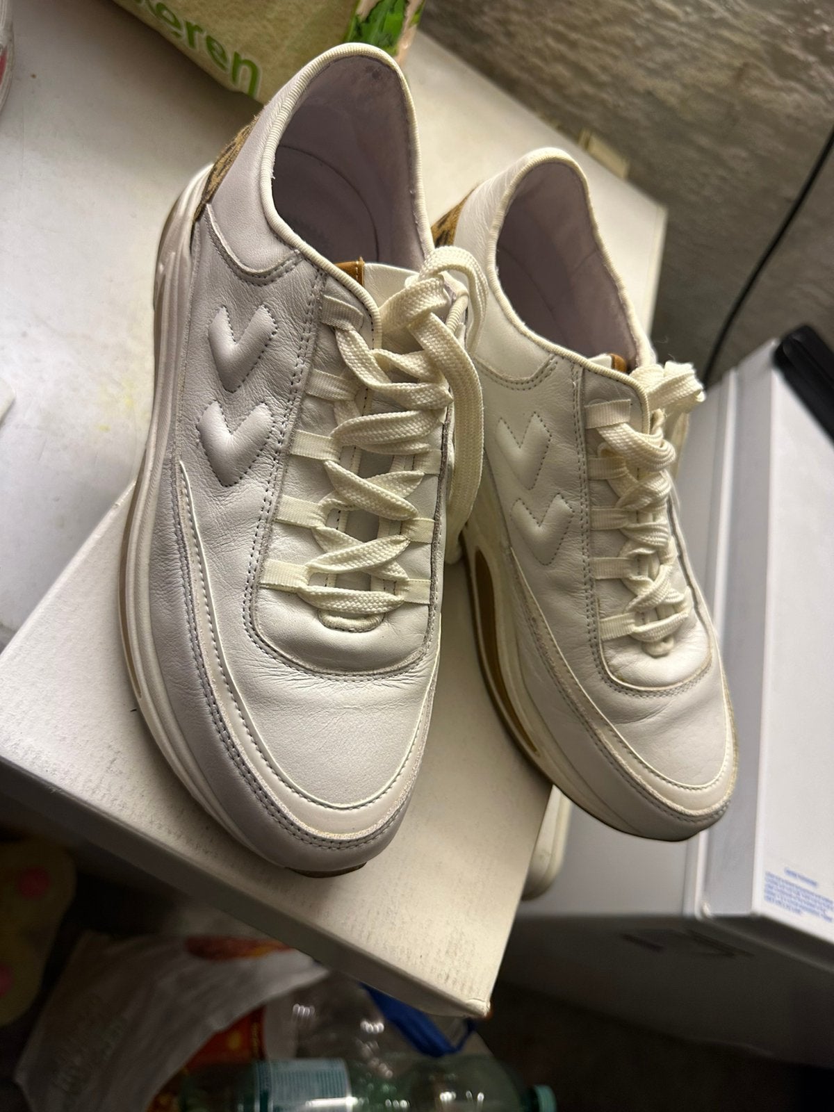 Schoenen zgan, Ophalen, Zo goed als nieuw, Wit