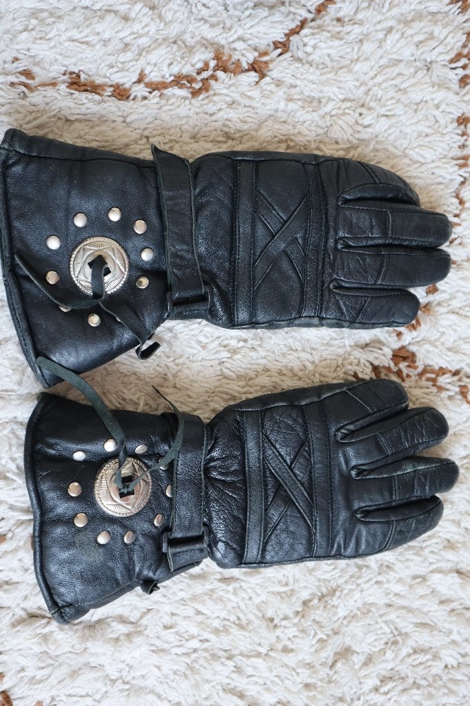 Leren chopper / cruiser motorhandschoenen – maat XL, Motoren, Ophalen of Verzenden, Tweedehands, Heren, Handschoenen