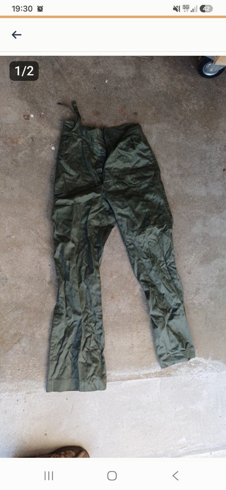Libanon unifil broek, Ophalen of Verzenden, Landmacht, Overige gebieden, Kleding of Schoenen