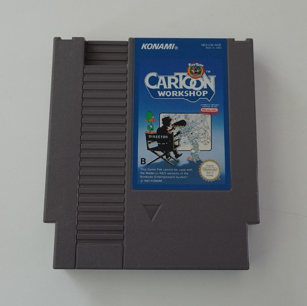 Tiny Toon Adventures : Cartoon Workshop - Nintendo NES, 1 speler, Zo goed als nieuw, Vanaf 3 jaar, Ophalen