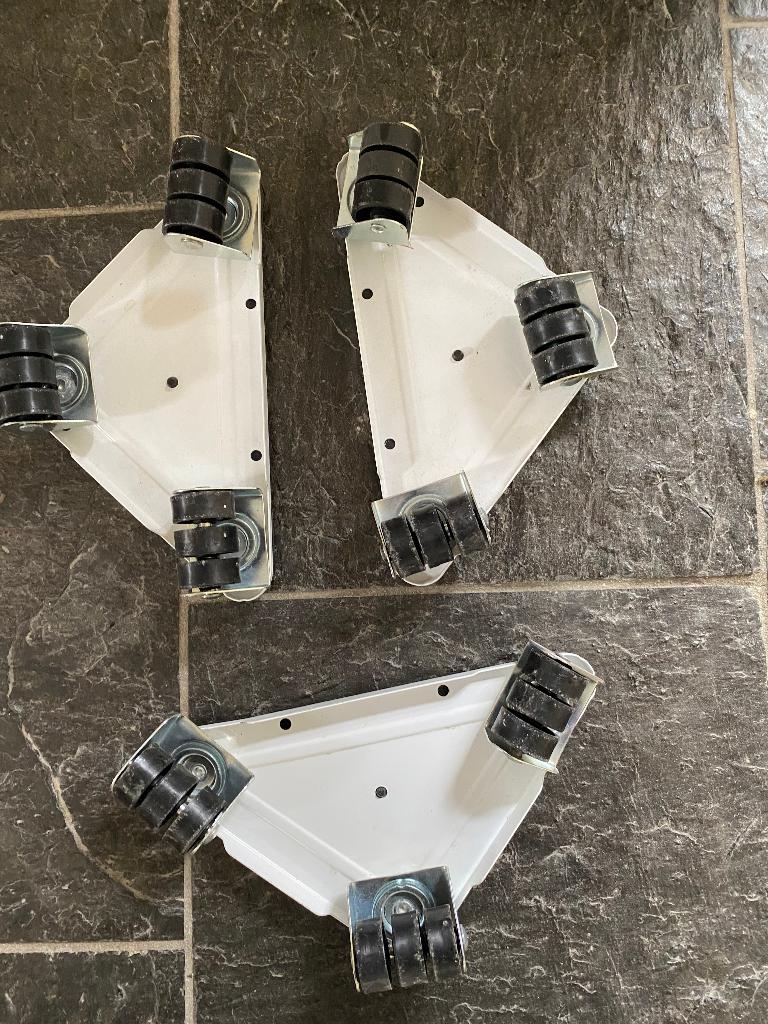 3 stuks meubelrol plateaus, Huis en Inrichting, Woonaccessoires | Etagères, Ophalen, Gebruikt