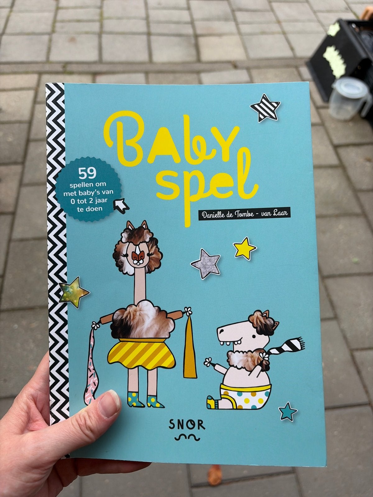 Babyspel: 59 spellen voor baby's van 0 tot 2 jaar, Ophalen of Verzenden, Zo goed als nieuw, Uitklap-, Voel- of Ontdekboek, 0 tot 6 maanden