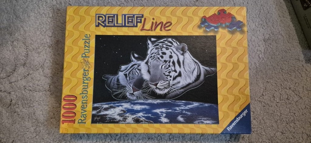 Ravensburger puzzel relief, Hobby en Vrije tijd, Denksport en Puzzels, Ophalen of Verzenden, 500 t/m 1500 stukjes, Zo goed als nieuw