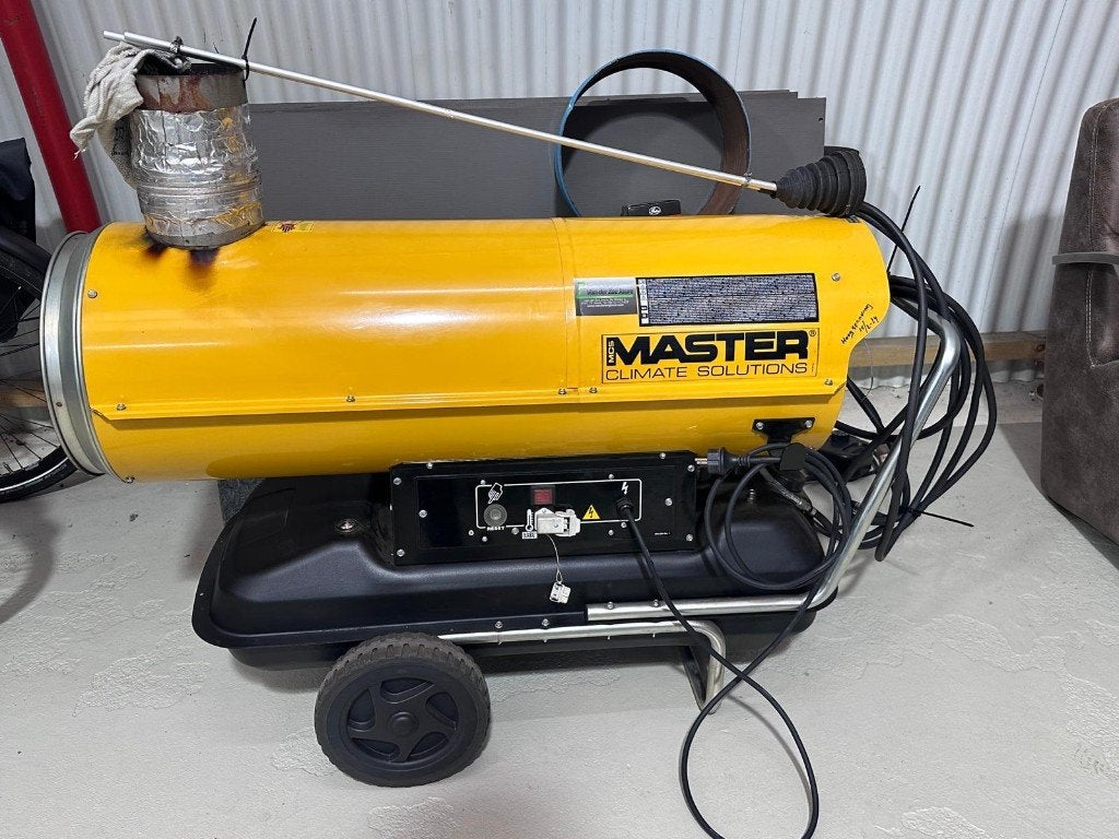MCS Master BV110E dieselheater/  werkplaatskachel 33 kW, Ophalen, 30 tot 80 cm, Kachel, Zo goed als nieuw