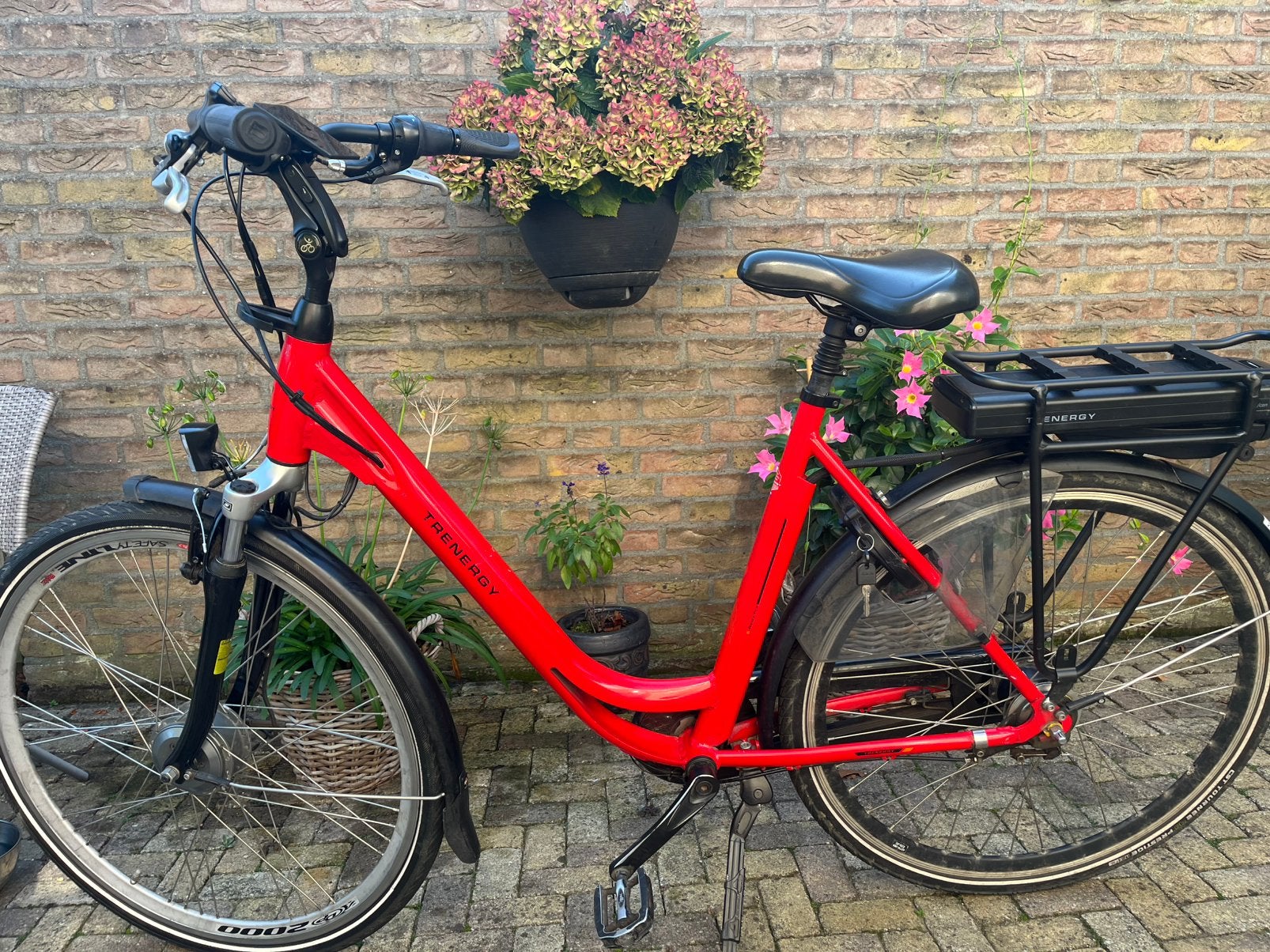 Mooie Trenergy E.bike damesfiets., 51 tot 55 cm, Ophalen, Gebruikt, 50 km per accu of meer