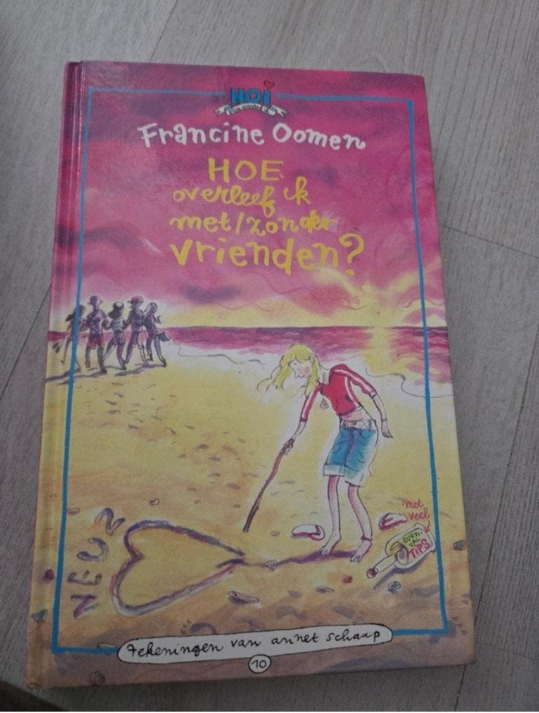 hoe overleef ik met/zonder vrienden  jeugd boek, Ophalen of Verzenden, Zo goed als nieuw, Francine Oomen