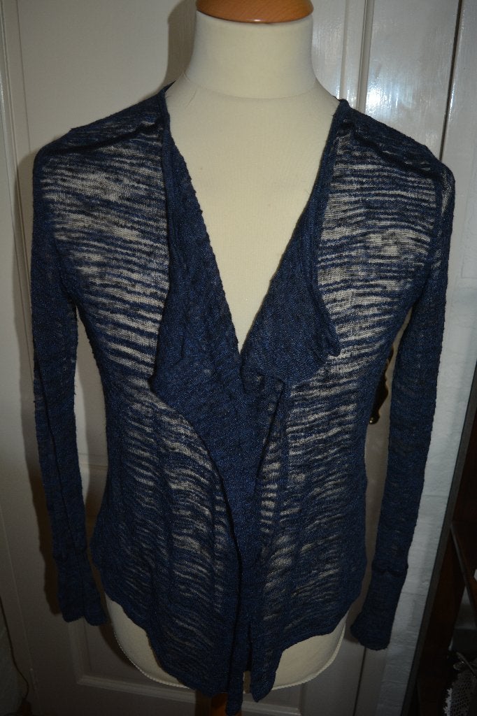 Anna Blue, leuk luchtig dames vestje, mt M, Maat 38/40 (M), Blauw, Anna Blue, Ophalen of Verzenden