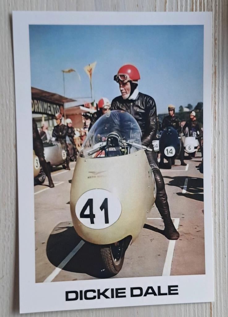 TT ASSEN DICKIE DALE MOTO GUZZI, Ophalen of Verzenden, Zo goed als nieuw, Motoren
