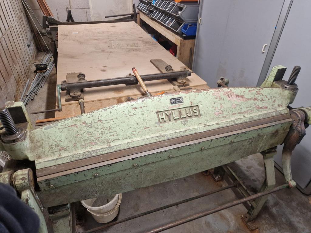 Robuuste Hyllus plaatwerkbank - 120 cm werkbreedte, Ophalen
