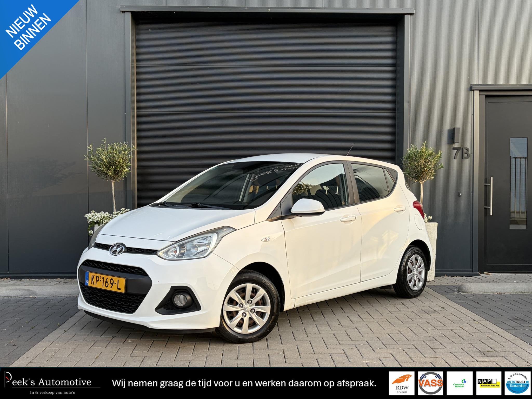 Hyundai i10 1.0i i-Motion Comfort | Climate | Cruise | Onder, Auto's, Voorwielaandrijving, Euro 5, Stof, 31 €/maand