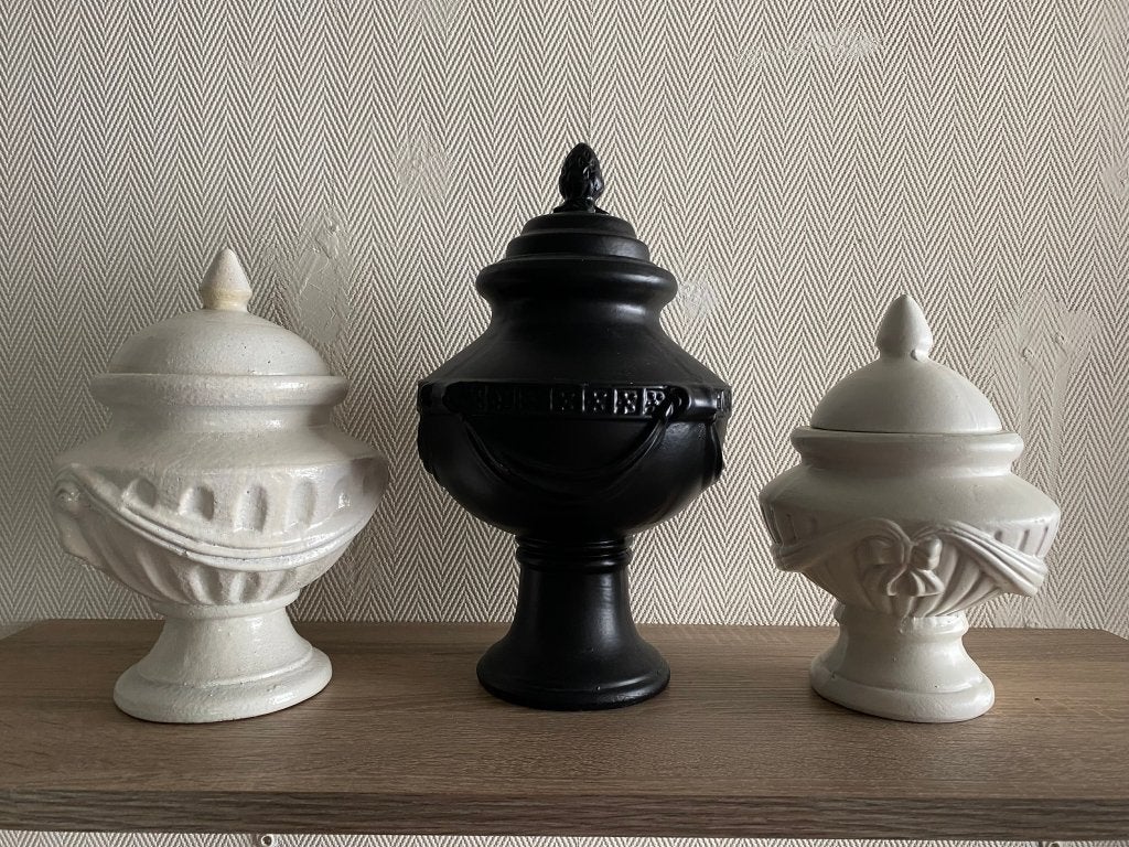 GRIEKSE STENEN POTTEN, Ophalen of Verzenden, Gebruikt