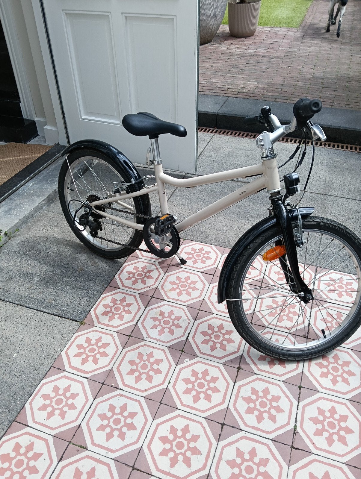 Decathlon Fiets 20 inch - Zo goed als nieuw, 20 inch of meer, Velgrem, Ophalen of Verzenden, Zo goed als nieuw