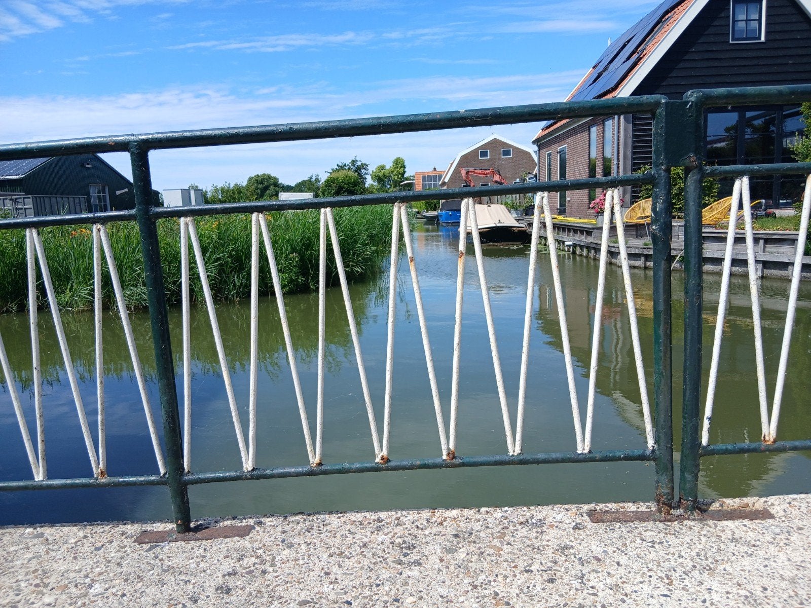 Hekwerk delen - 90 cm hoog, 4.40 meter per deel, Doe-het-zelf en Verbouw, Steigers, Ophalen, Gebruikt