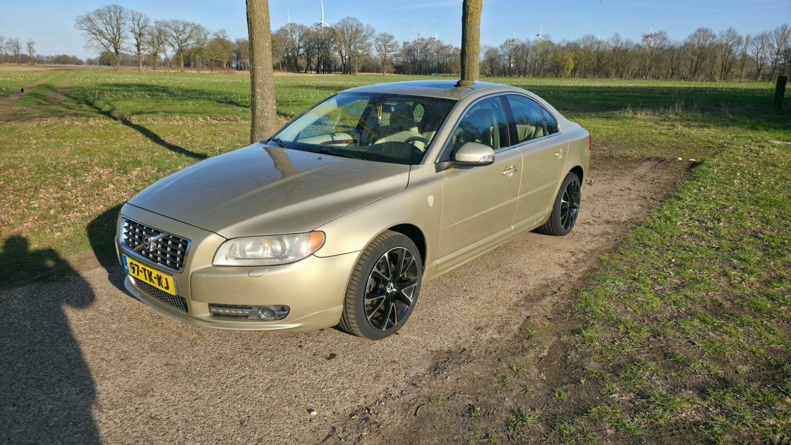Volvo S80 2.4 D5 Geartronic Executive 2006, Beige, 2000 kg, Diesel, Particulier