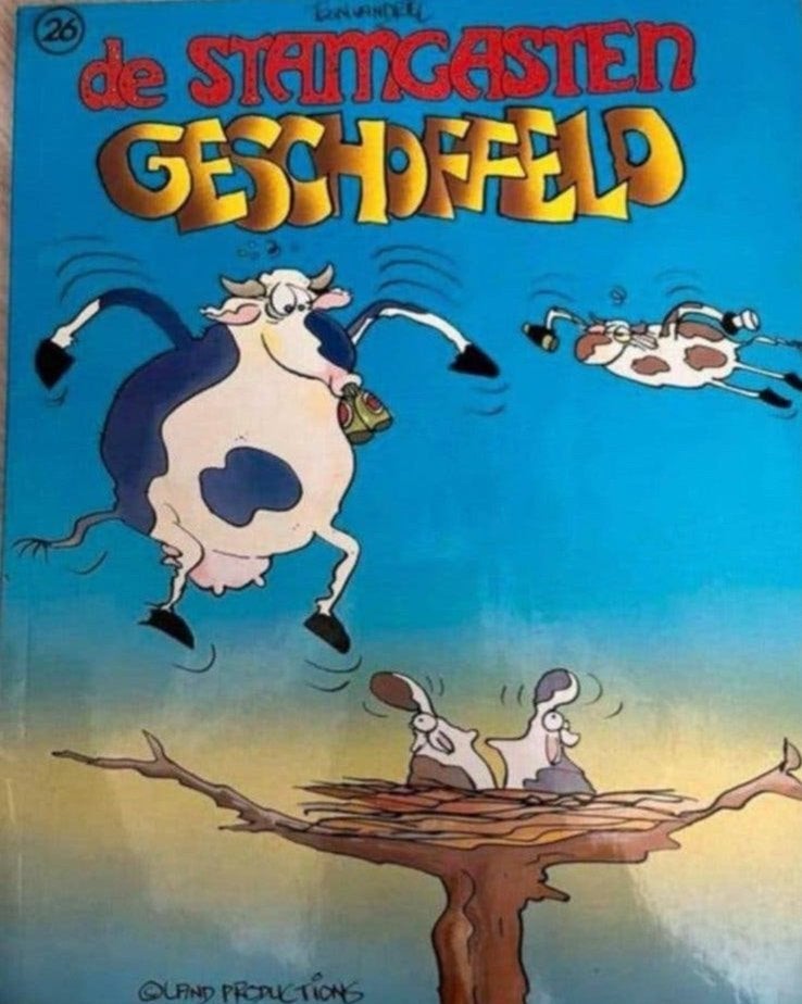 De Stamgasten 26: Geschoffeld - T. van Driel, Eén stripboek, Ophalen of Verzenden, Gelezen