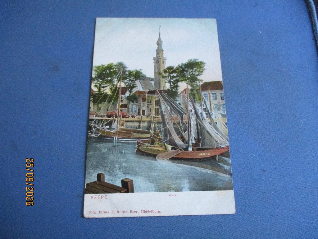 Veere, Verzamelen, Ophalen of Verzenden, Voor 1920, Ongelopen, Zeeland