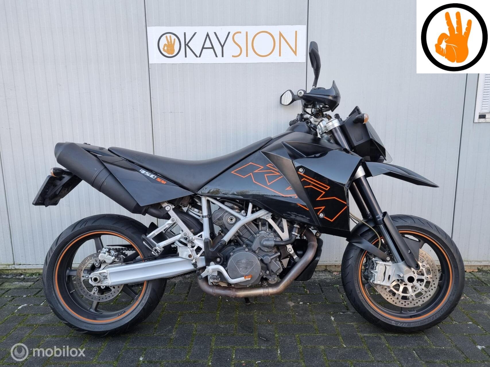 Dikke KTM 950 SM Supermoto (bj 2007), Motoren, Motoren | KTM, Bedrijf, Meer dan 35 kW, Toermotor, 942 cc
