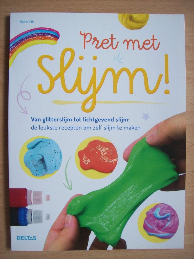 Pret met slijm ! De leukste recepten om zelf slijm te maken, Nieuw, Ophalen of Verzenden, Non-fictie, Reva Ytb