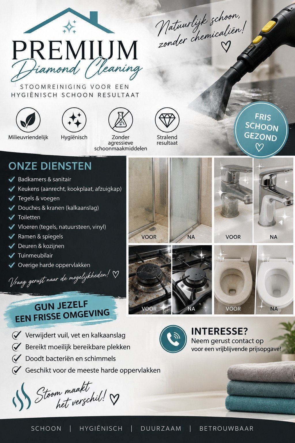 stoomreiniging aan huis