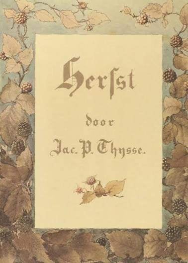 Dr. Jac. P. Thijsse: Herfst. Hardcover, grootformaat, Boeken, Ophalen of Verzenden, Gelezen, Dr. Jac. P. Thijsse, Plaatjesalbum