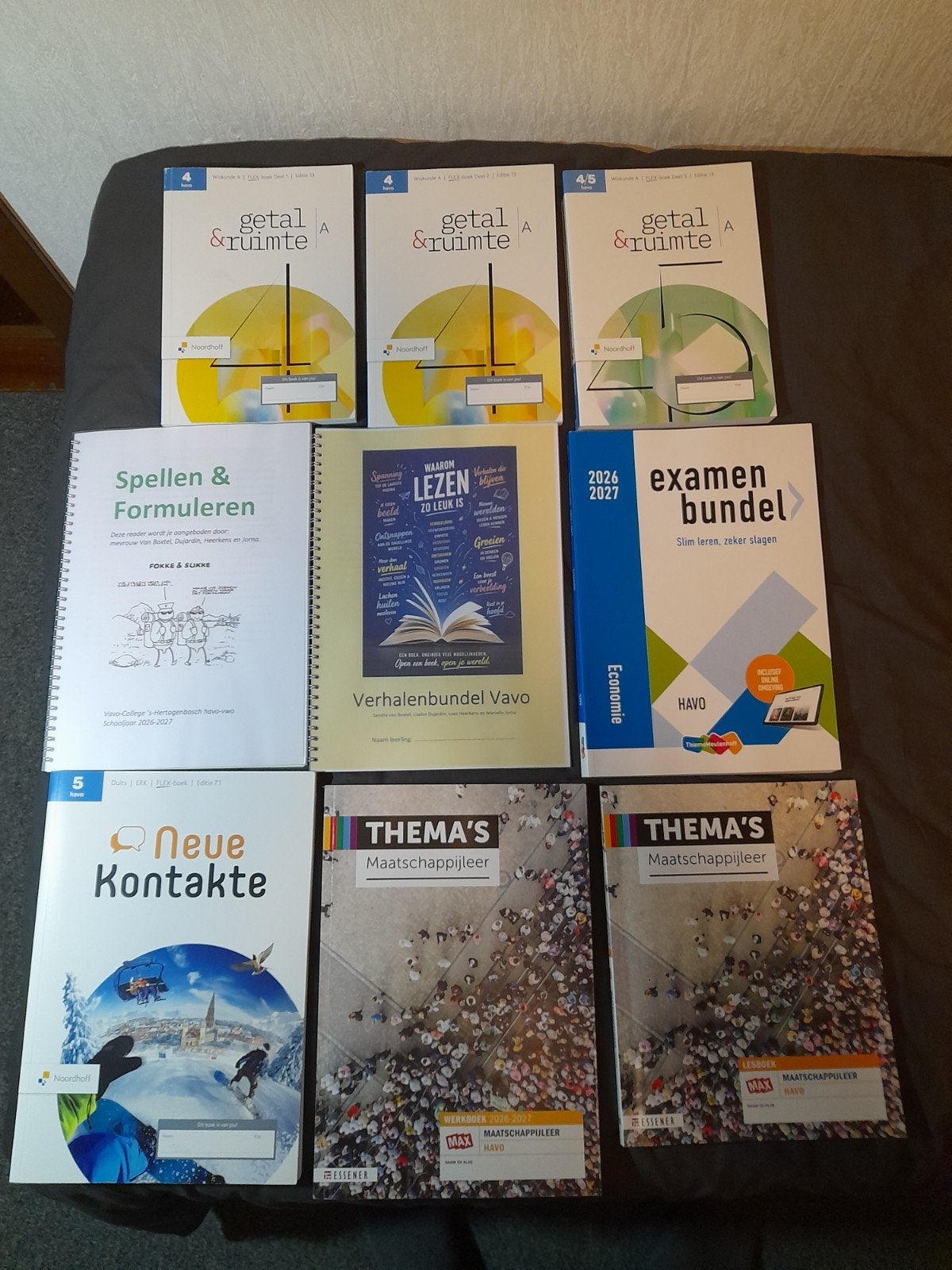 HAVO/VAVO boekenpakket 2026-2027 – Nieuw, Ophalen of Verzenden, Nieuw, Overige niveaus, Overige vakken