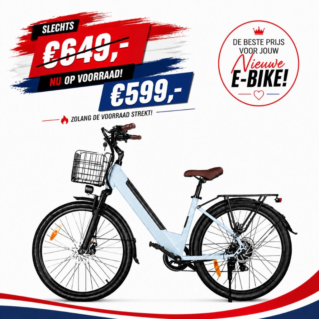 EB13 Dames E-bike weer op voorraad!