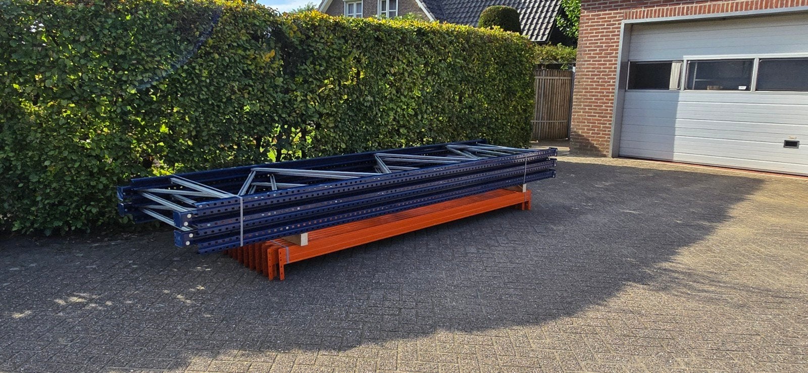 13,7 meter kimer palletstelling , magazijnstelling
