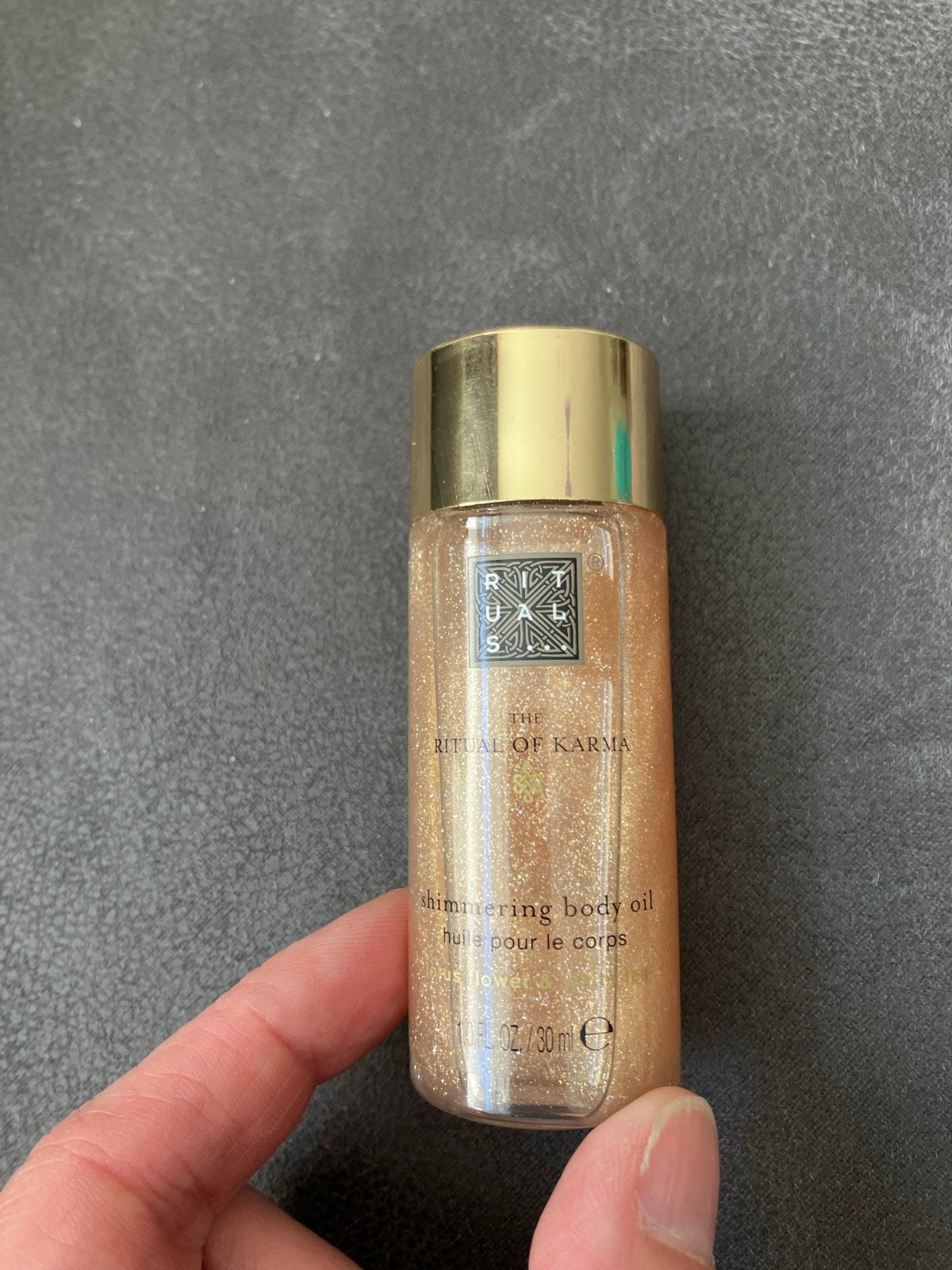 Rituals The Ritual of Karma Shimmering Body Oil 30ml, Ophalen of Verzenden, Nieuw, Bodylotion, Crème of Olie