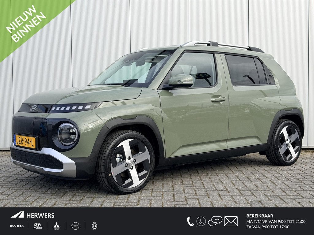 Hyundai INSTER Evolve Sky 49 kWh / 370 KM WLTP / Schuif- & K, Auto's, Hyundai, 1328 kg, Stof, 116 pk, Origineel Nederlands