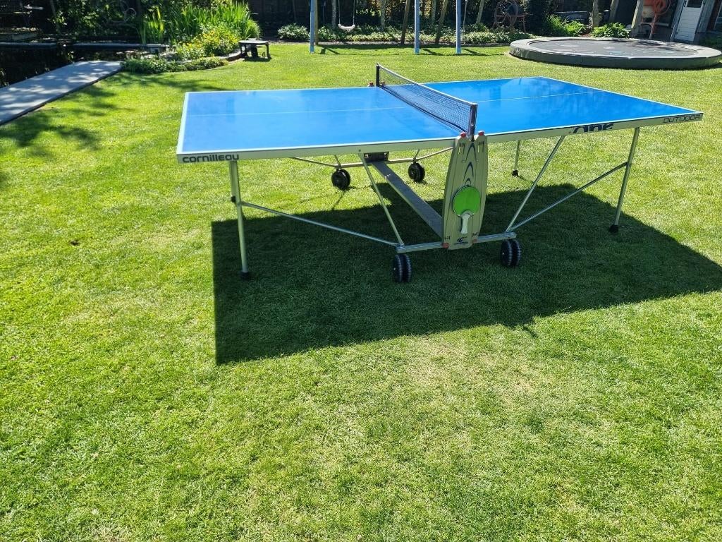 Tafeltennis tafel outdoor Cornilleou, Ophalen, Gebruikt, Tafel Outdoor, Verrijdbaar